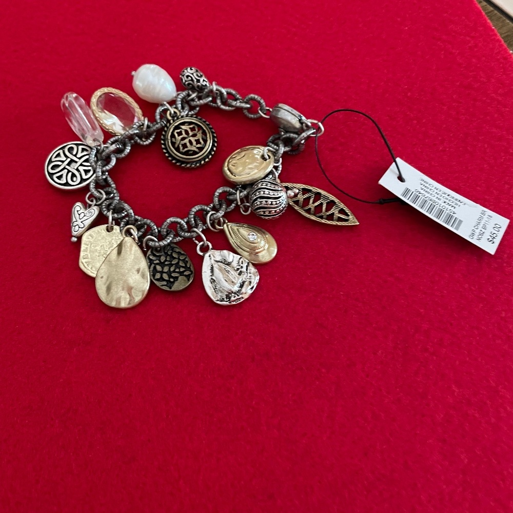 NWT Chico’s charm bracelet